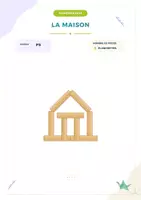 Aperçu - Apprentissages en autonomie - 4 modèles de construction avec des planchettes – Gratuit – Maternelle PS, MS, GS - Page 3