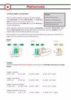Vorschau - Arbeitsblätter - Arithmetik - schriftliche Addition und Subtraktion (Lernzeit 8) - Deckblatt