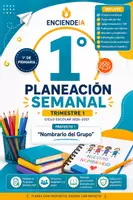 Vista previa - Unidades / Secuencias / Situaciones de Aprendizaje - "Planeación Semanal 1° Primaria NEM — Trimestre 1 - Portada