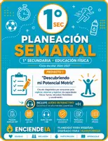 Vista previa - Unidades / Secuencias / Situaciones de Aprendizaje - PLANEACION EDUCACION FISICA SEMANAL 1 AÑO SECUNDARIA - Portada