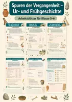 Vorschau - Arbeitsblätter - Spuren der Vergangenheit – Ur- und Frühgeschichte – Geschichte, Klasse 5–6 - Deckblatt