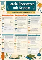 Vorschau - Arbeitsblätter - Latein übersetzen mit System – Latein, Klasse 8 - Deckblatt