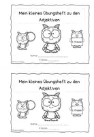 Vorschau - Unterrichtsreihen - Adjektive in der 2. Klasse – Kleines Übungsheft mit vielfältigen Übungen & Partneraufgabe - Seite 3