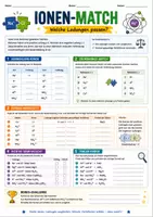 Vorschau - Arbeitsblätter - Chemie Lernspiele Klasse 9-10 | 5 Arbeitsblätter - Seite 3
