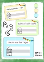 Vorschau - Poster - Buchstabe des Tages & der Woche - Tafelmaterial & Co - Deckblatt