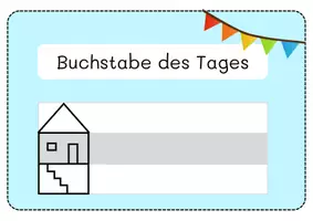 Vorschau - Poster - Buchstabe des Tages & der Woche - Tafelmaterial & Co - Seite 3