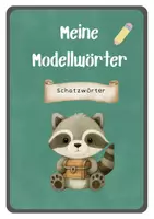 Vorschau - Arbeitsblätter - Deckblatt Modellwörter - Seite 1