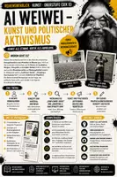 Vorschau - Unterrichtsreihen - Ai Weiwei – Kunst als Stimme für Freiheit, Menschenrechte und gesellschaftlichen Wandel - Deckblatt