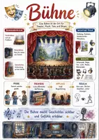 Vorschau - Arbeitsblätter - Lernposter + Arbeitsblätter zum Thema "Bühne" + Lösung & MP3 + Mindmap + Infografik - Deckblatt