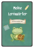 Vorschau - Arbeitsblätter - Deckblatt Lernwörter - Seite 3