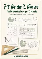 Vorschau - Arbeitsblätter - Fit für die 3. Klasse Mittelschule – Der große Mathematik-Wiederholungscheck mit Abschlusstest und Lösungen - Deckblatt