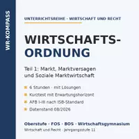 Vorschau - Stundenentwürfe - Marktversagen & Soziale Marktwirtschaft - Deckblatt