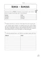 Vorschau - Arbeitsblätter - Numerus - Deckblatt