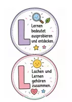 Vorschau - Mal- und Bastelvorlagen - Türdekoration Willkommen - Seite 3