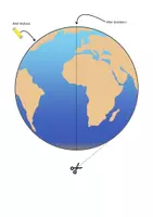 Vorschau - Arbeitsblätter - Kontinente der Erde Bastelvorlage Klasse 5–7 – Globus (Erdkunde) - Seite 3