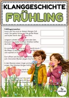 Vorschau - Arbeitsblätter - Klanggeschichte zum Frühling - Musik Jg.1-6 - Deckblatt