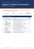 Vorschau - Stundenentwürfe - Informatik & Medienbildung Klasse 5 – Produktion und Präsentation: Word, PowerPoint, Design, Urheberrecht & Creative Commons | 8 komplette Stunden - Deckblatt