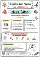 Vorschau - Arbeitsblätter - Musik-Rätsel zum Sommer - Musik Jg.4-6 - Seite 1