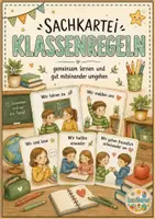 Vorschau - Unterrichtsreihen - Klassenregeln - Lesetexte mit Fragen - Deckblatt