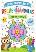 Vorschau - Arbeitsblätter - Rechenmandalas Zahlenraum 20 – Kopfrechnen mit Selbstkontrolle für den Schulanfang - Deckblatt