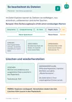 Vorschau - Stundenentwürfe - Dateien und Ordner | Der Computerführerschein für Klasse 5/6 | Paket mit 7 Materialien | Arbeitsblätter mit Lösungen | Informatik - Seite 3