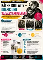 Vorschau - Unterrichtsreihen - Käthe Kollwitz Unterrichtsmaterial – Druckgrafik, sozialkritische Kunst und Expressionismus für den Kunstunterricht der Oberstufe - Deckblatt