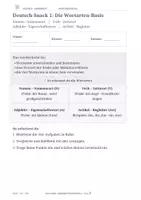 Vorschau - Arbeitsblätter - Deutsch Wiederholung 5. Klasse – 8 Lernsnacks mit Lösungen | Schulstart - Seite 2