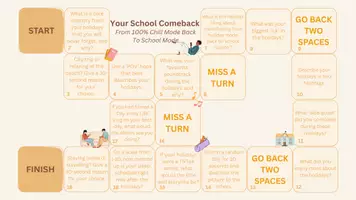 Vorschau - Spiele - Würfelspiel Englisch "Your School Comeback" - Sprechen nach den Sommerferien - differenziert - Klasse 7-9 - Seite 3