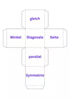 Vorschau - Spiele - Fachsprache üben – Vierecke und ihre Eigenschaften - Seite 1