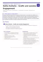 Vorschau - Unterrichtsreihen - Käthe Kollwitz Unterrichtsmaterial – Druckgrafik, sozialkritische Kunst und Expressionismus für den Kunstunterricht der Oberstufe - Seite 1