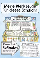 Vorschau - Arbeitsblätter - Meine Werkzeuge für dieses Schuljahr – Reflexion, Ziele & Kennenlernen zum Schulstart | Klasse 2–8 - Deckblatt