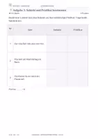 Vorschau - Arbeitsblätter - Subjekt und Prädikat – Satzkern sicher bestimmen | Deutsch 5. Klasse - Seite 3
