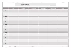 Vorschau - Lehrpläne/Lehrermaterial - Lehrerkalender 2026 2027 // Lehrerplaner - Seite 1