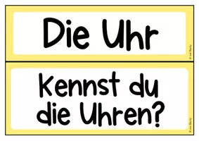 Vorschau - Unterrichtsreihen - Teile der Uhr (Sequenz Uhr/Zeit 2) - Seite 2