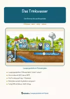 Vorschau - Arbeitsblätter - Das Trinkwasser – Lesespurgeschichte mit Rätselaufgaben (Klasse 6) - Seite 1