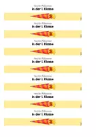 Vorschau - Anderer Materialtyp - EINSCHULUNG - Bleistift Vorlage - Seite 3
