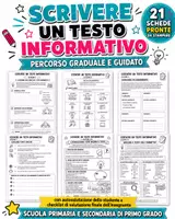 anteprima - Piani di lezione - Scrivere un testo informativo passo dopo passo - Pagina di copertina