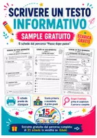 anteprima - Piani di lezione - Come scrivere un testo informativo (sample) - Pagina 1