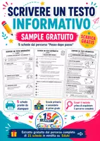 anteprima - Piani di lezione - Come scrivere un testo informativo (sample) - Pagina di copertina