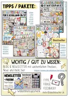 Vorschau - Poster - Schuljahresanfang: Unsere Klasse - Klassenzimmer / Türdeko - Mutmacher & Motivation Klassenlehrer Willkommen - Seite 2