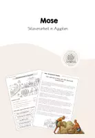 Vorschau - Arbeitsblätter - Mose - Sklavenarbeit in Ägypten - Deckblatt