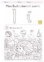 Vorschau - Arbeitsblätter - Materialpaket: Buchstabeneinführung Anfangsunterricht Klasse 1 (Growing Bundle) – Buchstabenhefte - Seite 3