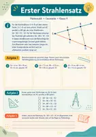 Vorschau - Arbeitsblätter - Strahlensätze sicher anwenden – Mathematik, Klasse 9 - Seite 3