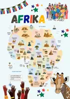 Vorschau - Poster - Poster vielfältiges und wunderschönes Afrika - Deckblatt