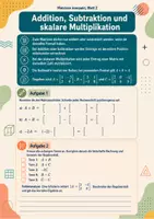 Vorschau - Arbeitsblätter - Matrizen kompakt: Rechnen, Abbilden, Lösen – Mathematik, Klasse 11–12 - Seite 3