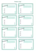 Vorschau - Arbeitsblätter - Warm-Ups Englischunterricht (Wort raten, Give me 5, discussion,...) - Seite 1