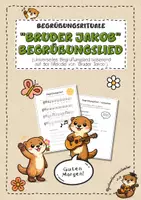 Vorschau - Arbeitsblätter - Begrüßungslied Grundschule – Musikritual nach Bruder Jakob - Deckblatt