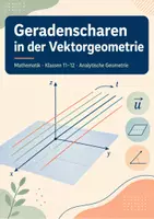 Vorschau - Arbeitsblätter - Geradenscharen in der Vektorgeometrie – Mathematik, Klasse 11–12 - Seite 1