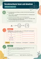 Vorschau - Arbeitsblätter - Geradenscharen in der Vektorgeometrie – Mathematik, Klasse 11–12 - Seite 2