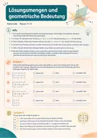 Vorschau - Arbeitsblätter - Lineare Gleichungssysteme in der Vektorgeometrie – Mathematik, Klasse 11–12 - Seite 2